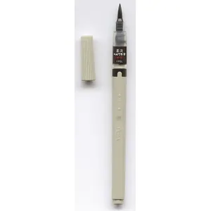 Pinceau rechargeable à pointe fine Pentel Noir pas cher