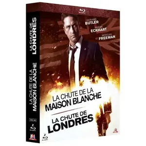 M6 Interactions La chute de Londres - La chute de la Maison Blanche Bipack Blu-ray pas cher