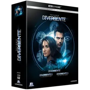 M6 Interactions Divergente L'Intégrale de la trilogie Blu-ray 4K Ultra HDVendu parfnac-be