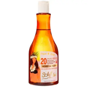Soleil des iles perfume dry oil spf 20