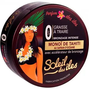 Merkloos / Sans marque Soleil Des îles Graisse à Traire Bronzage Intense SPF 0 Parfum Des Îles pas cher
