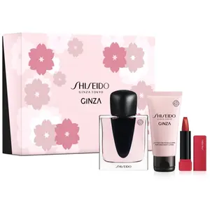 SHISEIDO Ginza Gift Set Eau De Parfum (edp) 50 Ml, Body Lotion 50 Ml + Rt nka 2 G pas cher