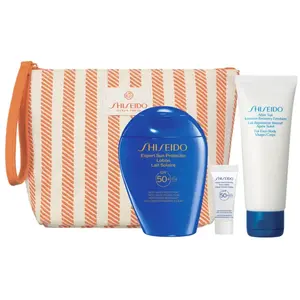Shiseido Sun Protection Pouch Set Gezichtsverzorgingsset pas cher