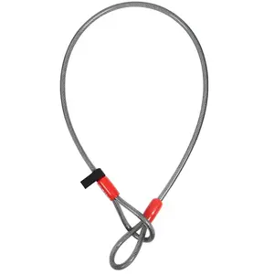 ZEFAL Zéfal K-Traz Câble, Câble Antivol Vélo 120 cm ou 220 cm - Complément Antivol - 2 boucles - Pour Sécuriser Roues, Selle, Accessoires ou plusieurs vélos pas cher