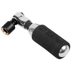 Gonfleur zefal ez big shot (avec cartouche 16 gr) regulateur d'air noir embout pas cher