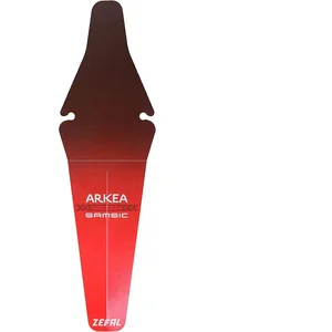 Garde-boue arrière Zefal Shield Lite M - Noir/Rouge - Vélo de route pas cher