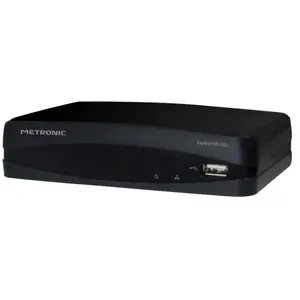Metronic 441615 Décodeur / Adaptateur TNT HD Haute-définition Zapbox HD-SO.1 - Noir pas cher