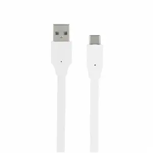 Mooov 732058 Câble Plat USB Type C 1 M Blanc pas cher