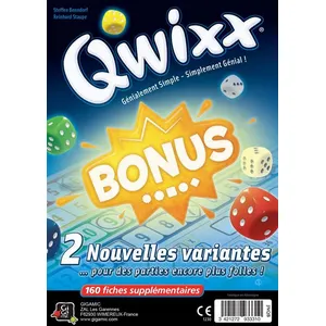 Jeux d’ambiance Gigamic Quixx Bonus Bloc pas cher