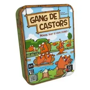 Gigamic - AMGANG - Jeu de Carte - Gang de Castors pas cher