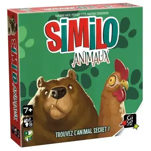 Similo animaux - Jeu de société - GIGAMIC - Multicolore - Enfant - 7 ans et plus - 10 min - Blanc pas cher