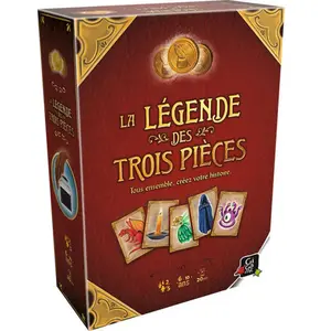 Gigamic - La légende des trois pièces - Jeux de société pas cher