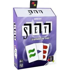 Gigamic- Jeu d'Observation et de Rapidité-Set, JSET, Rouge,Vert pas cher