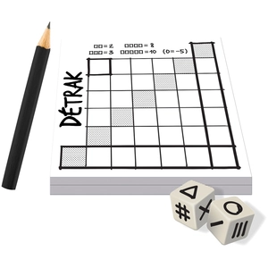 Jeu de dés Detrak - GIGAMIC - Garçon et Fille - À partir de 8 ans pas cher