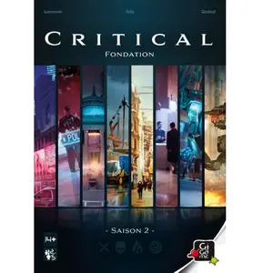Jeu d'enquête Gigamic Critical Fondation Saison 2 pas cher