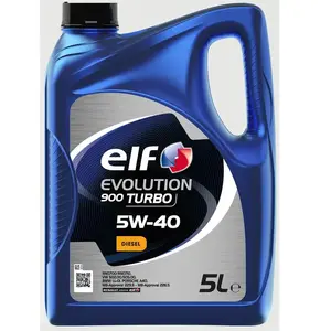 ELF Huile moteur Diesel - EVOLUTION 900 TURBO 5W-40 - Normes ACEA A3/B4, API SL/CF - 5L pas cher