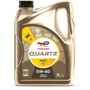 Total Quartz Ineo MC3 5W40 Engine Oil, 5L pas cher