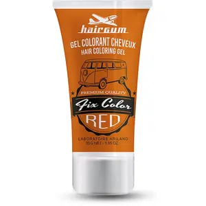 Non-permanent Colour Hairgum Fix Color Orange Styling Gel (30 ml) pas cher