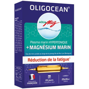 Superdiet Oligocean Aquamag Programme 20 ampoules 15ml pas cher