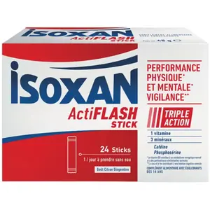 Isoxan Actiflash 24 sticks pas cher