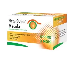 Horus Pharma NaturOphta Macula 180 capsules pas cher