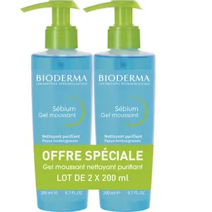 Bioderma Sébium Foaming Gel Duo pas cher