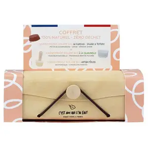 Diet World Coffret Solide Zéro Déchet Shampoing Rhassoul - Dentifrice ... pas cher