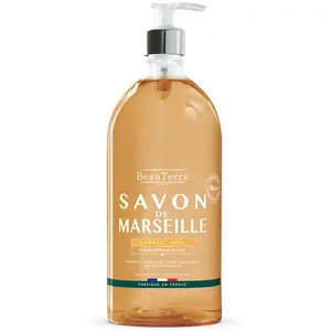 Beauterra Savon Liquide de Marseille Miel Vanille 1L pas cher
