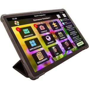 Tablette Tactile CDIP Facilotab L Rubis 10.1" 64 Go Noir pas cher