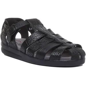 Mephisto Sam - heren sandaal - zwart - maat 43 (EU) 9 (UK) pas cher