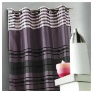 Rideau Shantung Rayure Chenille