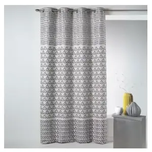 Rideau En Jacquard Aux Motifs Fantaisies
