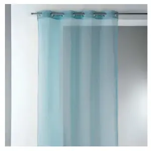 HomeMaison Home Maison HM6909299 Voilage Uni Maille Filet Polyester Aq... pas cher