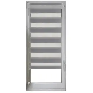 HOME MAISON Store enrouleur jour/nuit Gris 87 x 170 cm pas cher