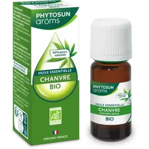 Phytosun Arôms Huile Essentielle de Chanvre Bio 100% Pure et Naturelle 5mL pas cher