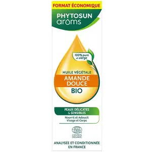 Phytosun Arôms Huile Amande Douce Bio 100ml pas cher