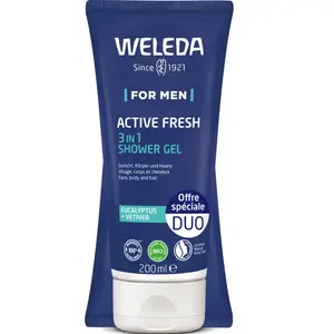 Weleda Homme Gel Douche Energisant Lot de 2 x 200ml pas cher