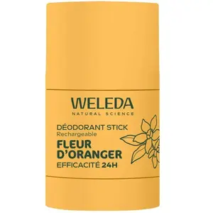 Weleda Déodorant Stick Rechargeable Fleur d'Oranger 50g pas cher