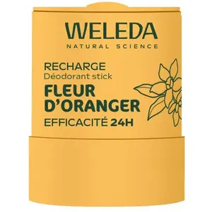 Weleda Recharge Déodorant Stick Fleur d'Oranger 50g pas cher