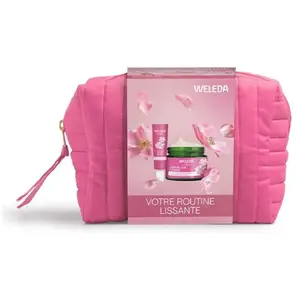 Weleda Trousse de voyage rose : Crème de jour + Contour des yeux 40+12ml pas cher