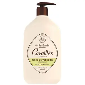 Rogé Cavaillès Gel bain douche zeste de verveine 1L  pas cher