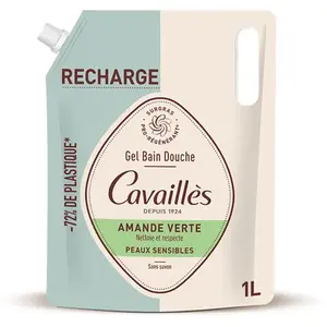 Cavaillès Eco-Recharge 1L Gbd Amande Verte pas cher