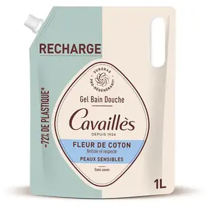 Cavaillès Eco-Recharge 1L Gbd Fleur De Coton pas cher