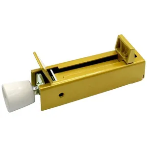 Cale-porte à pédale pour porte lourde 60kg verni or - IBFM - 236 pas cher