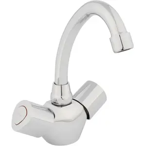 Mélangeur de lavabo avec vidage TEMPO - GARIS - R02-13026ECVendu parcdiscount