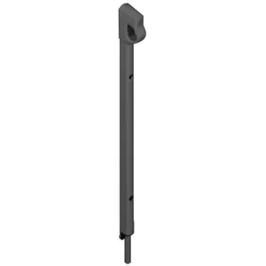 Verrou applique Danaos boucle 281mm noir - LA CROISEE DS - DS6362-013 pas cher