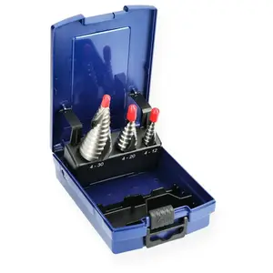Coffret de 3 forets étagés HSS - HANGER - 153901