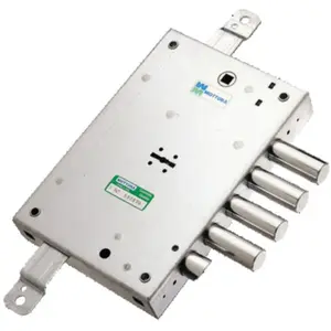 Serrure à larder double panneton à 3 points A2P pour porte blindé droite MOTTURA 52571DR28H pas cher