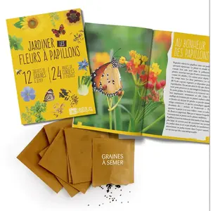 Radis et Capucine - Coffret graines de Fleurs à Papillons pas cher