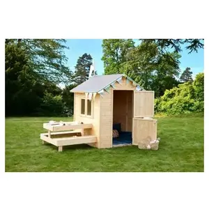 Soulet Speelhuis Tiana met Picknicktafel en Dakleer 128 x 221 cm pas cher